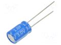Supercapacitor; THT; 1F; 3VDC; Ø8x13mm Viking SC3V0L105MV
