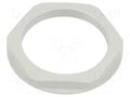 Nut; M50; polyamide; UL94V-2; 60mm; light grey; -20÷100°C; SKINTOP® LAPP LP-53119063