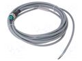 Cable: for sensors/automation; M12; PIN: 4; straight; 5m; plug; PUR PEPPERL+FUCHS V1-G-5M-PUR