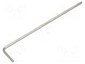 Wrench; hex key,spherical; HEX 1.5mm; Overall len: 80mm; long BAHCO SA.SS324-1.5