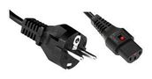 POWER CORD, CEE 7/7 PLUG-60320 C13, 6.6  199-L2