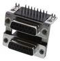 STACKED D SUB CONN, 15P RCPT-RCPT, TH L17H2442120