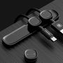 Magnetic Cable Organizer Cable Clip black BASEUS ACWDJ-01 6953156254978