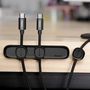 Magnetic Cable Organizer Cable Clip black BASEUS ACWDJ-01 6953156254978