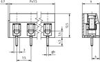 Terminal block 2-pin 7.5mm  PTR AK110/2-7.5