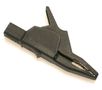 Crocodile clip 300V DC, 34A, for 4mm banana plug, AK2B2540I black HIRSCHMANN AK2B2540I/SW