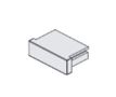 End cap for aluminum profile PROF-150 1pcs. AKLE-160