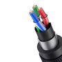Cable 3.5mm male - 3.5mm male 4pin, Alu case 1m AV183 UGREEN UGREEN/10648 6957303816484