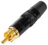 PLUG, PHONO, BLACK NYS373-0