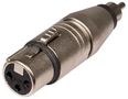 ADAPTOR, XLR RCPT TO RCA/PHONO PLUG NA2FPMM