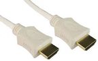 LEAD, 2M HS HDMI WITH ETHERNET, WHITE 99HDHS-102WHT
