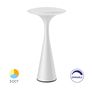 Rechargable table lamp TOWER, 3W, 300lm, IP44, with charging station, 2600mAh, white BK06-00090 5949097738036