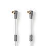Satellite Cable | F-Quick Male Angled - F-Quick Male Angled | 2.00 m | White BVL9402 5412810306398