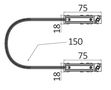 Magnetic tracklight contact connector, flexible BY41-90021 5949097722912