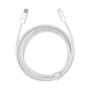 Cable USB C plug  to iP Lightning 20W 2m White Dynamic Baseus CALD000102 6932172601935