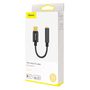Adapter USB C plug - 3.5mm stereo socket BASEUS CATL54-01 6953156297845