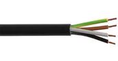 CABLE, FLEX, 3184Y, BLACK, 0.75,  PER M 3184Y-0.75MMBLK