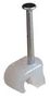 CABLE CLIP 3-5MM ROUND CLEAR 100/PK ARC2