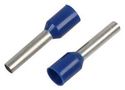 GERMAN SINGLE FERRULE 2.50MM BLUE, PK100 PET2525