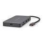 USB Multi-Port Adapter | 7-in-1 | USB 3.2 Gen 1 | USB-C™ Male | Micro SD / RJ45 Female / SD / USB-C™ Female / 2x HDMI™ / 2x USB-A Female | 5 Gbps | 0.20 m | Round | Gold Plated | PVC | Anthracite | Box CCBW64250AT02 5412810414260