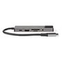 USB Multi-Port Adapter | 10-in-1 | USB 3.2 Gen 1 | USB-C™ Male | HDMI™ Output / RJ45 Female / SD / 2x USB-C™ / 3.5 mm Female / 3x USB-A Female | 5 Gbps | 0.20 m | Round | Gold Plated | PVC | Anthracite | Box CCBW64775AT02 5412810405237