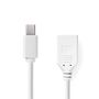 Mini DisplayPort Cable | DisplayPort 1.2 | Mini DisplayPort Male | DisplayPort Female | 21.6 Gbps | Nickel Plated | 0.20 m | Round | PVC | White | Box CCGB37450WT02 5412810420964