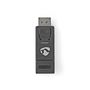 DisplayPort Adapter | DisplayPort Male | HDMI™ Output | 1080p@60Hz | Nickel Plated | Straight | Round | ABS | ABS | Black | Box CCGB37915BK 5412810288717