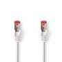 CAT6a Network Cable | S/FTP | RJ45 Male | RJ45 Male | 1.50 m | Snagless | Round | LSZH | White | Box CCGB85330WT15 5412810416547