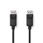 DisplayPort Cable | DisplayPort Male | DisplayPort Male | 4K@60Hz | Nickel Plated | 3.00 m | Round | PVC | Black | Label CCGL37010BK30 5412810420773