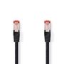 CAT6 Network Cable | RJ45 Male | RJ45 Male | S/FTP | 15.0 m | Round | LSZH | Black | Label CCGL85221BK150 5412810423217