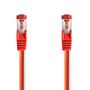 CAT6 Network Cable | RJ45 Male | RJ45 Male | S/FTP | 5.00 m | Round | LSZH | Red | Label CCGL85221RD50 5412810423811