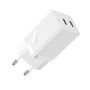 Wall Fast Charger GaN5 Pro 40W 2xUSB-C QC3.0 PD3.0, White CCGP180102 6932172627911