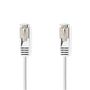 CAT6a Network Cable | SF/UTP | RJ45 Male | RJ45 Male | 10.0 m | Round | PVC | White | Tag CCGT85320WT100 5412810325207