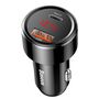 Car Quick Charger 12-24V 45W USB + USB-C QC4+ PD3.0 with Voltage, Current Display CCMLC20C-01 6953156293182