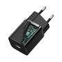 Wall Quick Charger Super Si 30W USB-C QC3.0 PD, Black CCSUP-J01 6953156205062