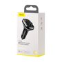 Bluetooth FM Modulator Car Quick Charger 12-24V 2xUSB + USB-C 5A, Black CCTM-B01 6953156205253; 6953156297166