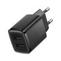 Wall Charger 10.5W 2xUSB 2.1A, Black CCXJ010201 6932172606909