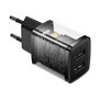 Wall Charger 10.5W 2xUSB 2.1A, Black CCXJ010201 6932172606909