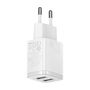 Wall Charger 10.5W 2xUSB 2.1A, White CCXJ010202 6932172606916