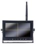 Wireless Backup Camera System 7" with 1 camera and monitor for 4 cameras CM-709MDW