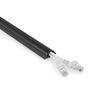 Cable Management | Duct | 1 pcs | Maximum cable thickness: 12 mm | PVC | Black CMDT3312BK1500 5412810411689