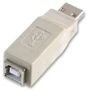 ADAPTOR USB AM TO BF L GREY PEC0053