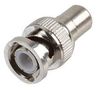 ADAPTER, BNC MALE TO RCA FEMALE BRASS RW1-033