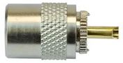 UHF CONNECTOR MALE ZINC RG59U RW4-002 ZINC