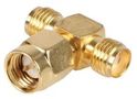 TEE ADAPTOR SMA MALE TO 2X SMA FEMALE ADP-SMAM-2SMAF