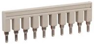 JUMPER, 10POS, 30A/800V, LIGHT GREY 2004-410
