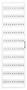 MARKING CARD, 1-50, BLACK ON WHITE 793-5566