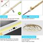LED strip 24Vdc, 10W/m, COB 480LED/m, digital WS2811, 4000K, IP20, 180°, LEMLUX COB-NW420-IC