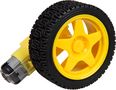 Gear motor with wheel 5VDC 3-9VDC JOY-IT COM-Motor01 4250236815503
