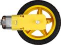 Gear motor with wheel 5VDC 3-9VDC JOY-IT COM-Motor01 4250236815503